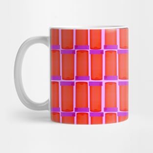 Neon Pill Bottle Pattern Mug